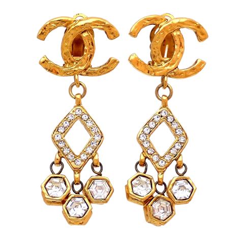 classic chanel inspired earrings.